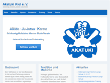 Tablet Screenshot of akatuki.de